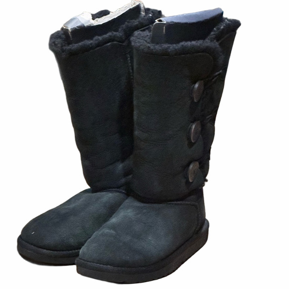 UGG Australia Bailey Button Triplet Sheepskin Boots - Women's 7 - Picture 4 of 14